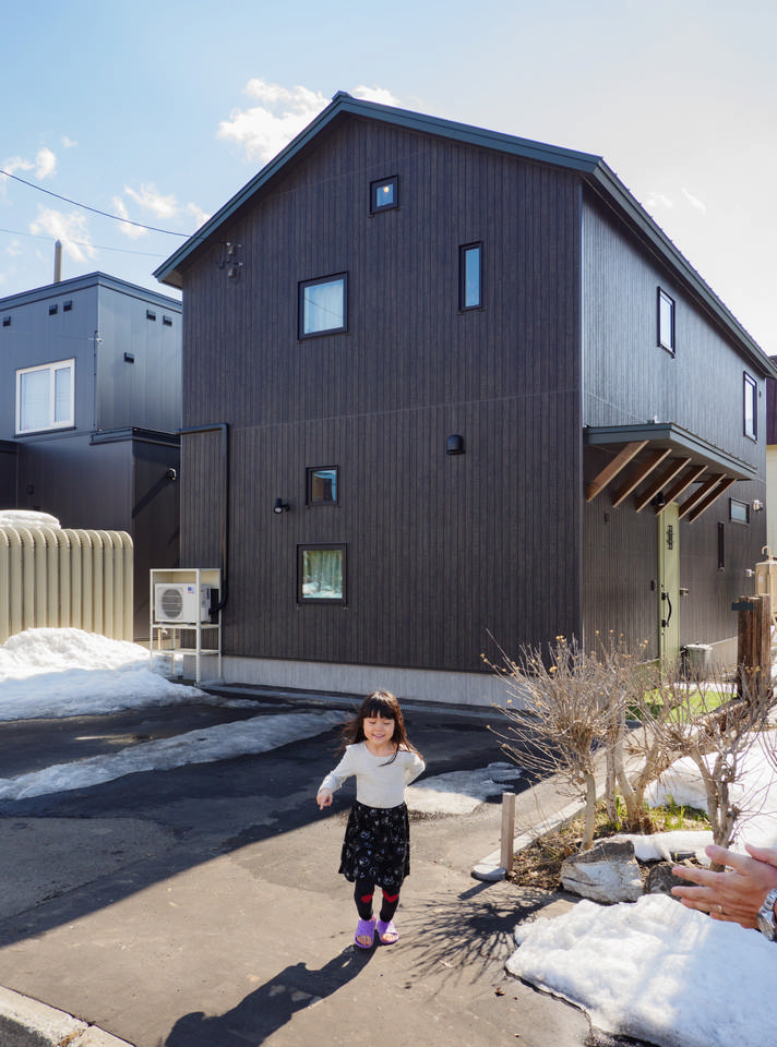 アウトドア感覚で住むDIYしやすい木の家/札幌市手稲区Oさん