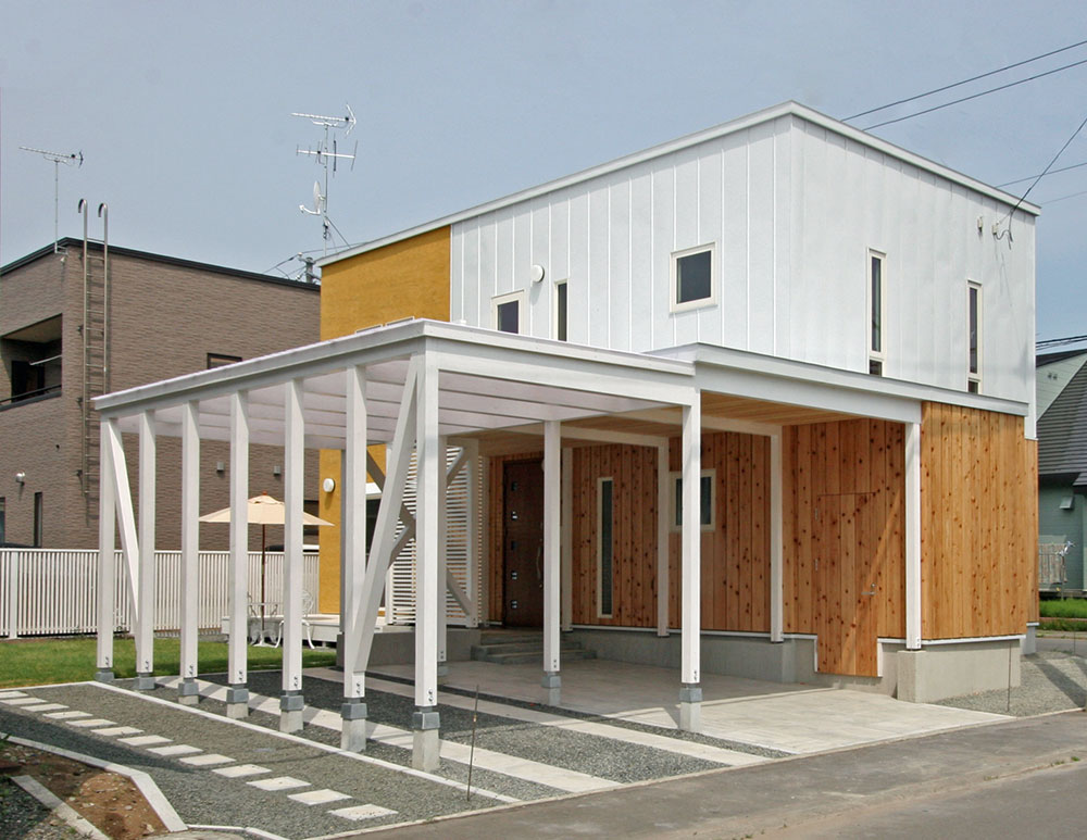 自然素材たっぷりの2010曙モデルハウス（札幌市手稲区）
